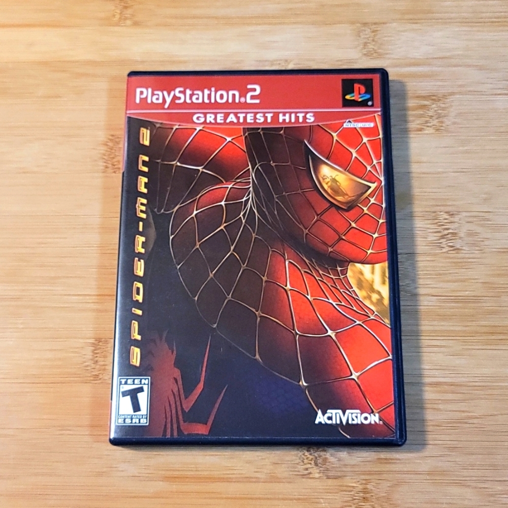 Playstation 2 Spider-Man 2 Greatest Hits Pre-Played Game 🎮